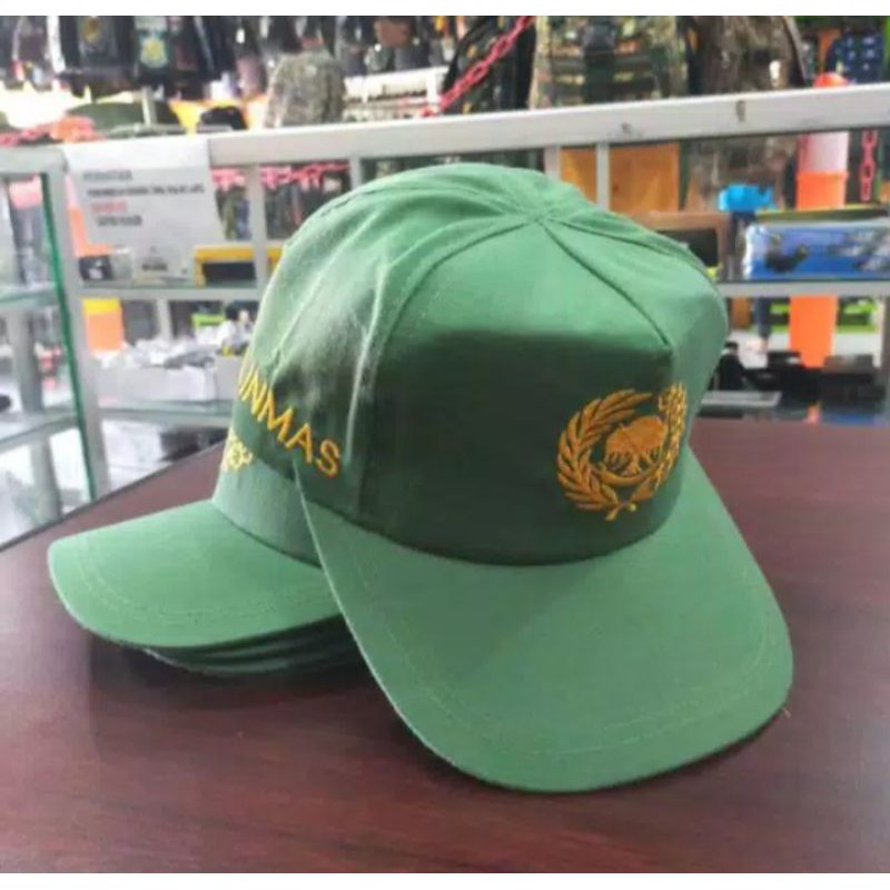 TOPI LINMAS HIJAU