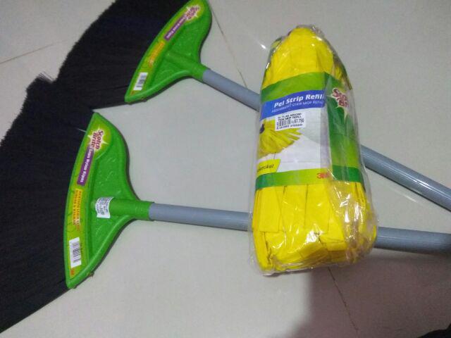 3m Scocth Brite Pel Strip Reffil Kuning