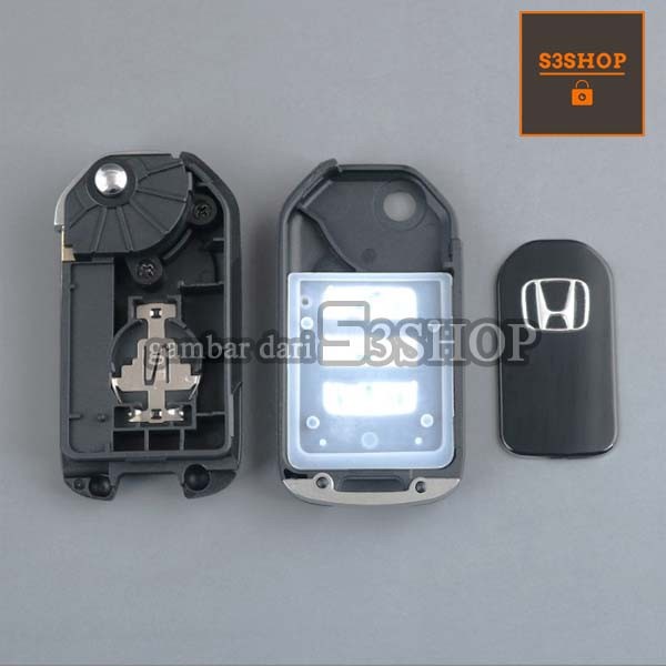 Casing Kunci Lipat Flip Key Rumah Kunci Honda New Mobilio New Brio BRV