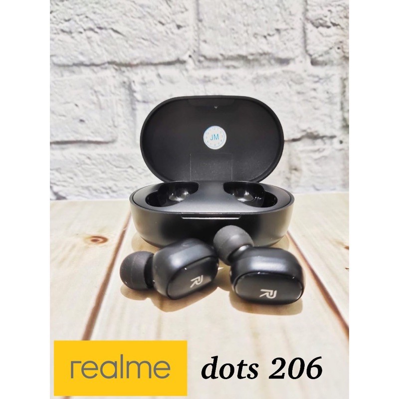 HANDSFREE BLUETOOTH REALME DOTS206 NEW STEREO EARPHONE