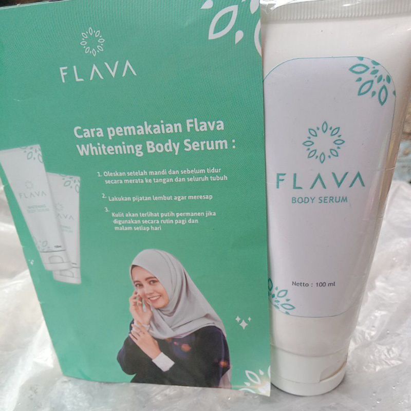 flava whitening body serum