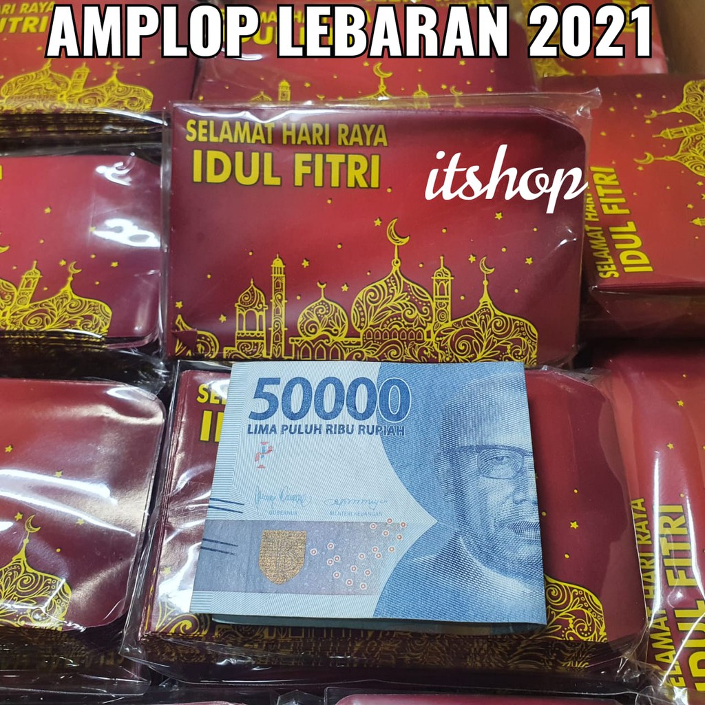 

EXCLUSIVE 100 pcs Amplop Lebaran 2024 Pilih Motif GROSIR Amplop Idul Fitri Ukuran Sedang M Angpau Ex