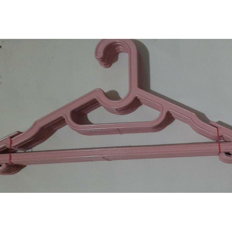 Hanger Hitam Plastik Baju Laundry 1 gros=12 Lusin  Kuat Dan Tebal