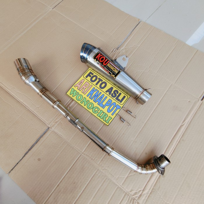 KNALPOT KOU JIKSAW KARISMA BLADE REVO Fi ABS KIRANA SUPRA 125