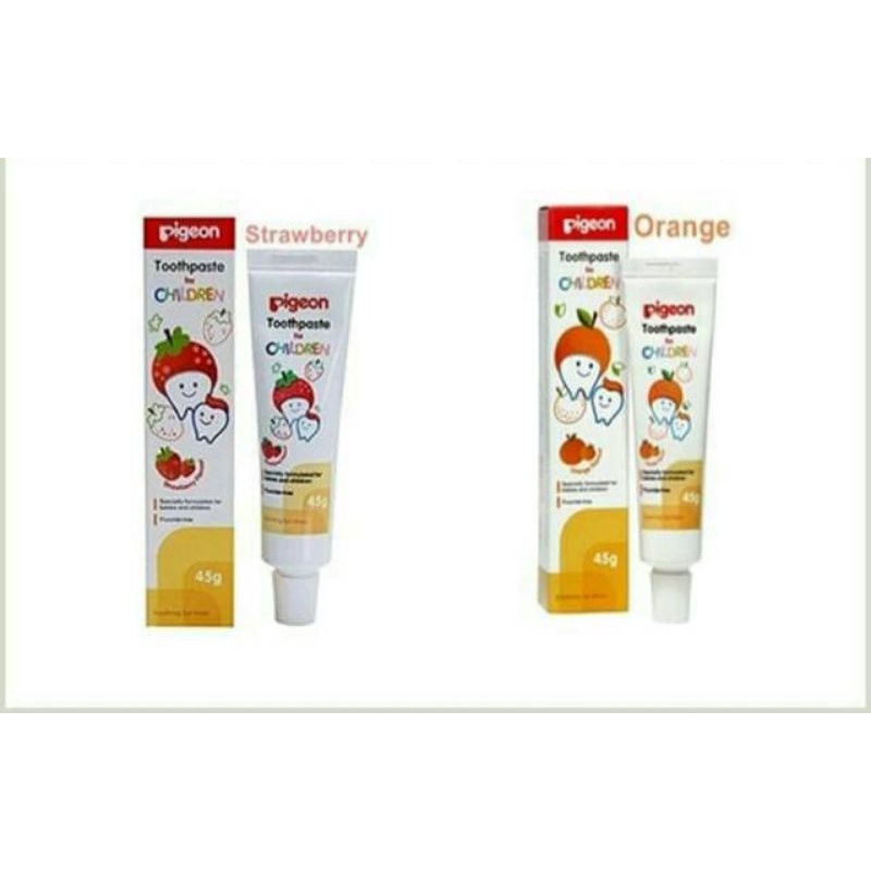 Pigeon Toothpaste/ Pasta Gigi / Odol Bayi Anak 45gr