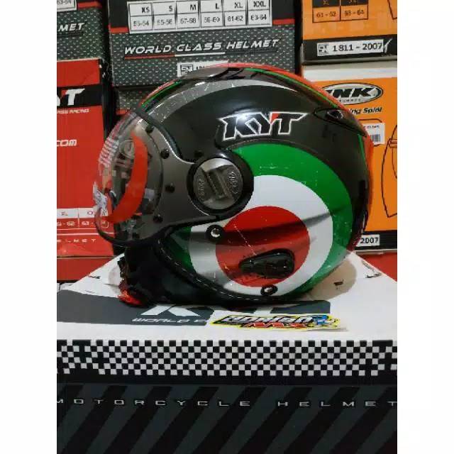 HELM KYT ELSICO MOTIF SERI 1 RETRO
