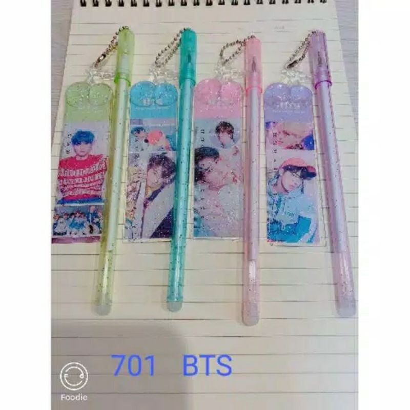 

Pulpen Gel BTS//Pulpen unik//Pulpen murah