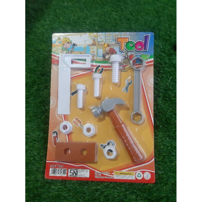 Mainan Alat Perkakas Anak / Mainan Alat Pertukangan / Mainan Tools / Alat tukang / Mainan tools Set