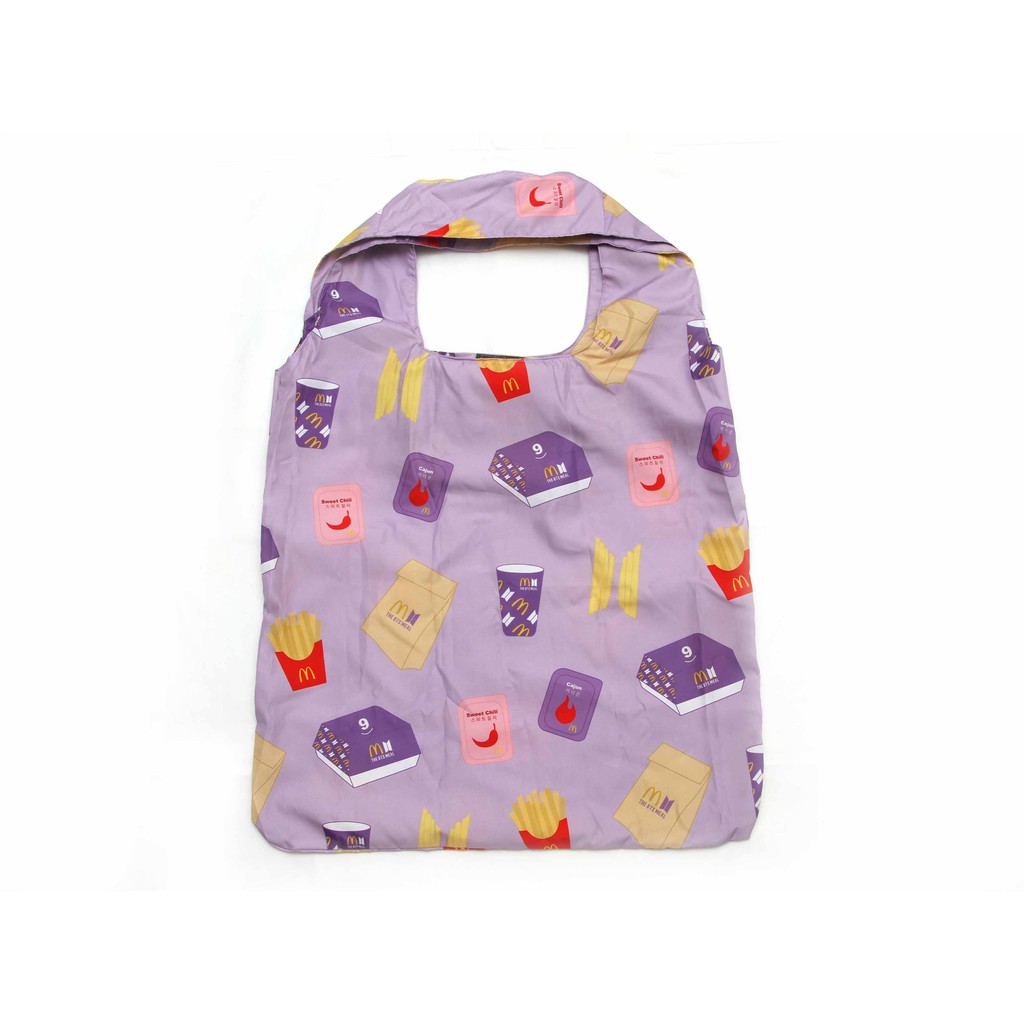 BTS MEAL Foldable Shopping Bag / Tas Lipat / Tas Belanja