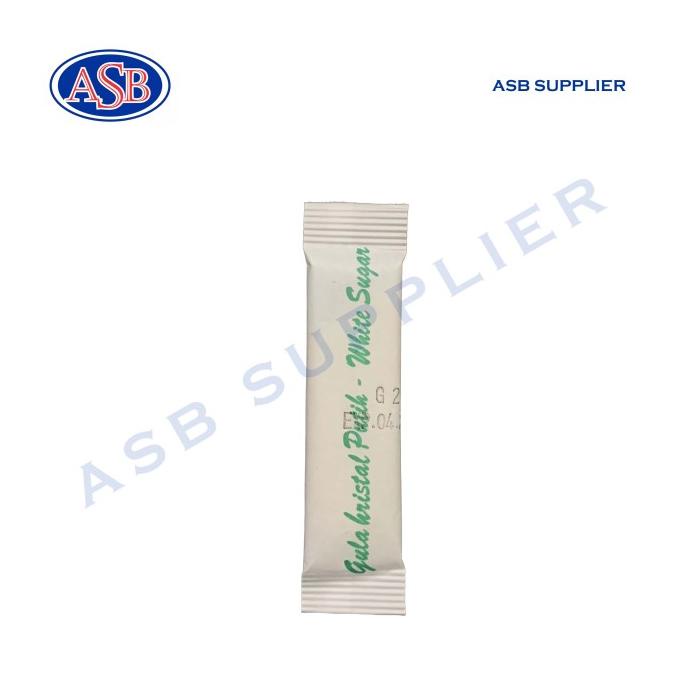 

White Sugar Stick / Gula Putih (250 Pcs)
