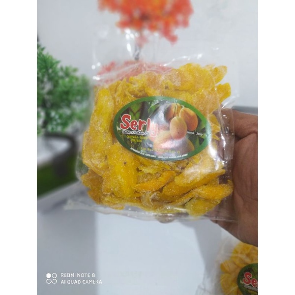 

manisan Mangga netto 250 gr kering