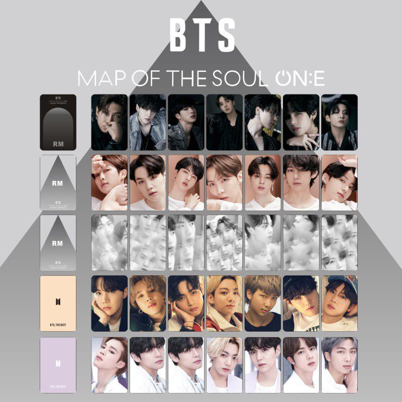Photocard BTS Map Of The Soul ON:E photobook ver MOTS ON:E KPOP