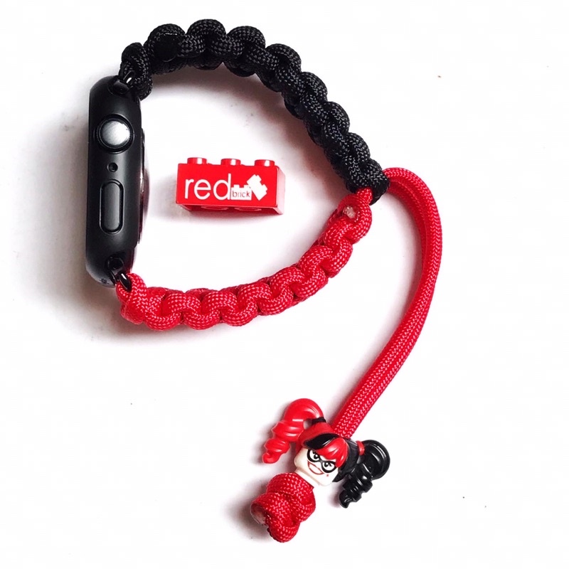 LEGO Harley Quin with Adjustable Paracord Strap for iWatch