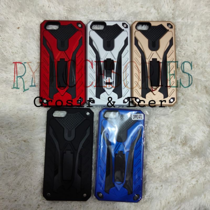RY - Oppo A71 Case robot stand series hard case phantom standing Oppo A71