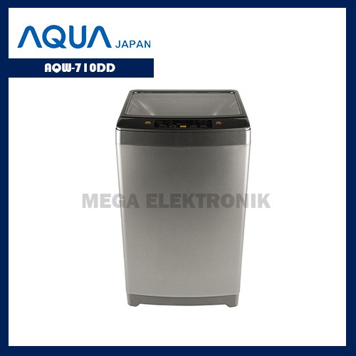 AQUA  AQW-710DD MESIN CUCI TOP LOADING  1 TABUNG