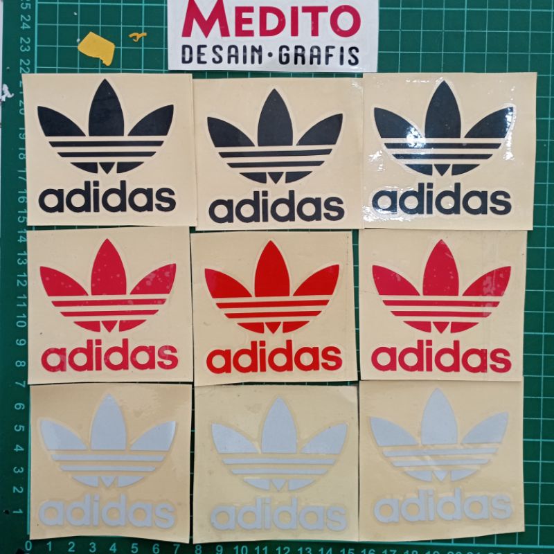 Sticker Cutting Adidas