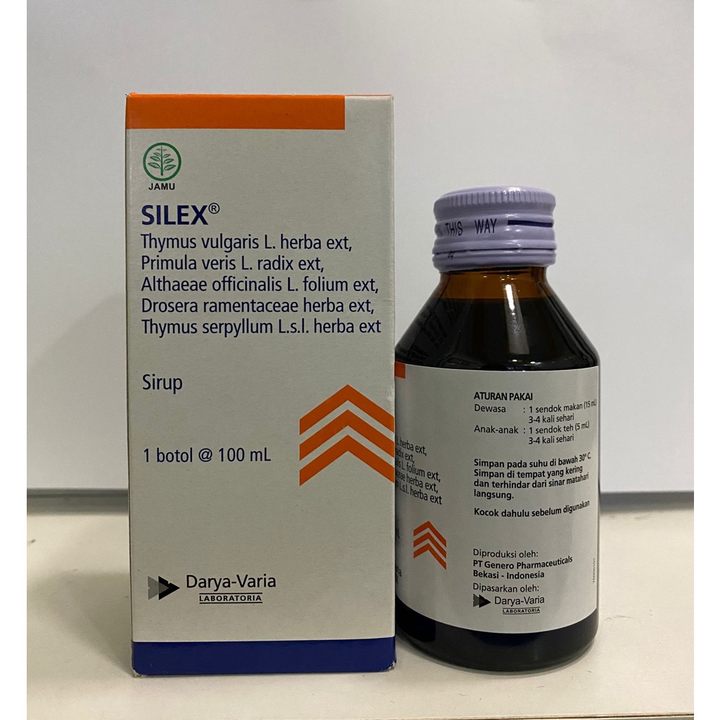 Silex Sirup 100 ML / Obat Batuk Berdahak / Pilek