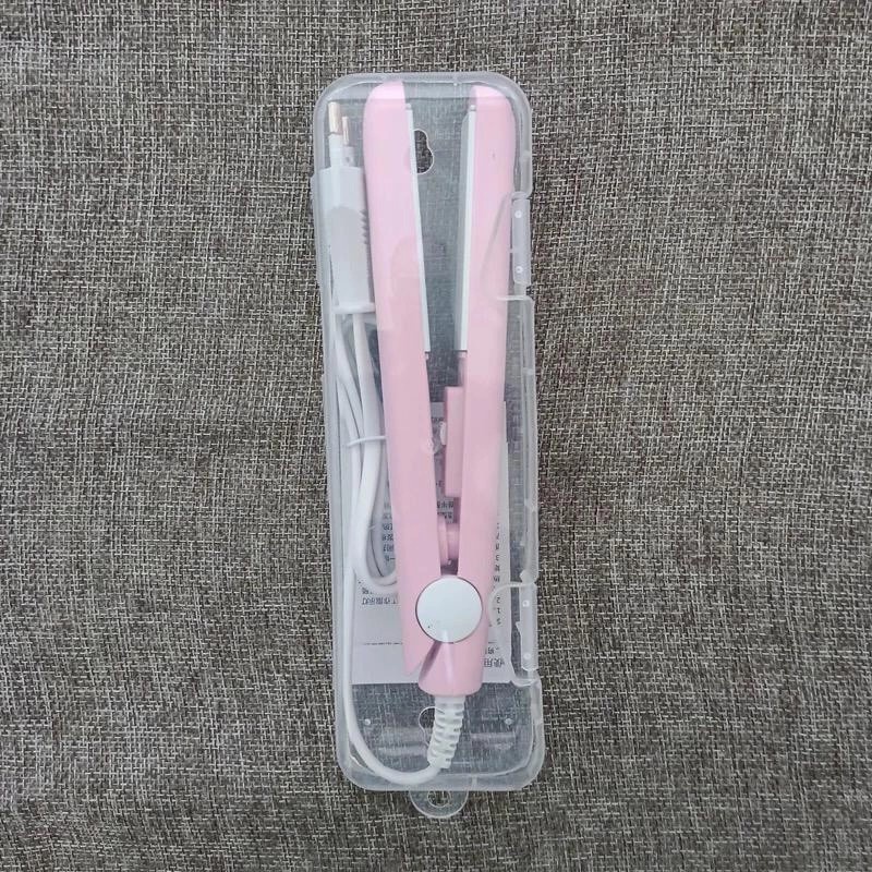 [ORI] CATOK MINI KARAKTER PELURUS RAMBUT | Catok Portable Straight Curly Praktis Warna Pastel Random datar tidak bergerigi