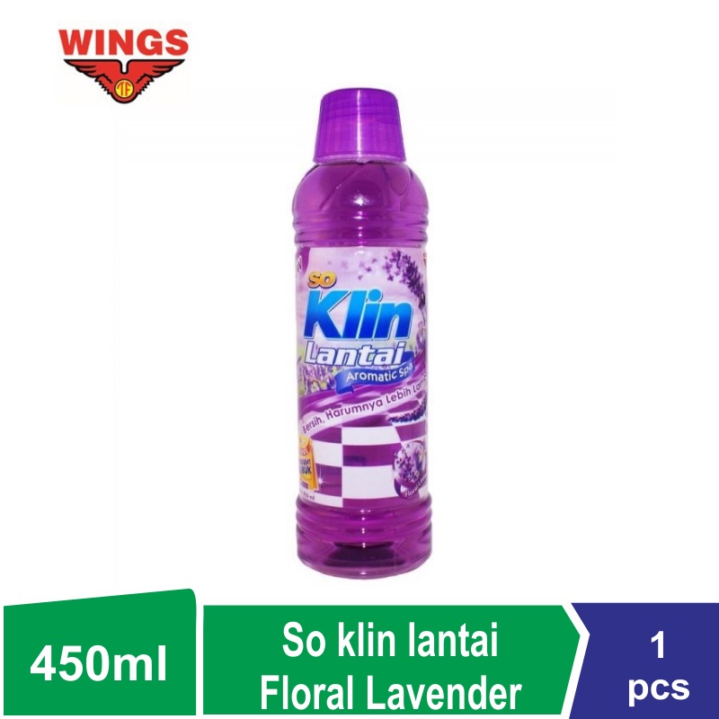 So Klin Pembersih Lantai Kemasan Botol 450ml