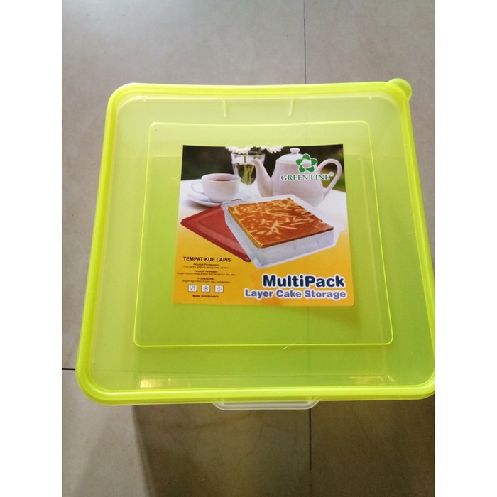 Tempat Kue Lapis 20cm 3Liter / Box Plastik / Tempat Sayur / Kotak Wadah Serbaguna