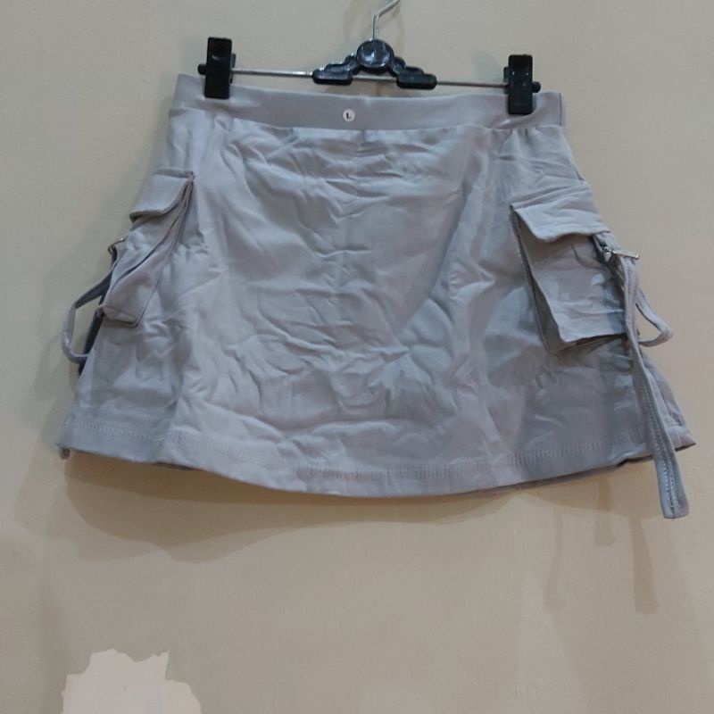 rok senam kantong samping ukuran M L XL XXL-3
