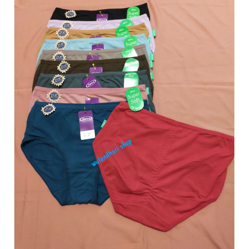 (3pc) CELANA DALAM WANITA SOREX 1239 / CD SOREK /CD Super SOFT / CD HALUS