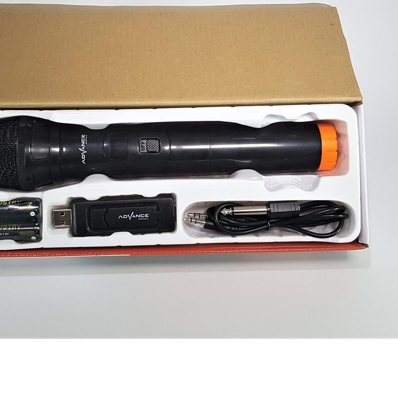 ★ EVA Microphone Wireless Advance 101 Mic Wireless Bisa Semua Speaker Original MIC-101 MIC 102 ➵