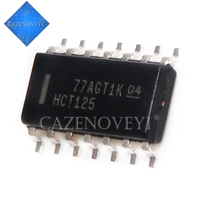 10pcs Ic 74hct125d 74hct125 Sop-14