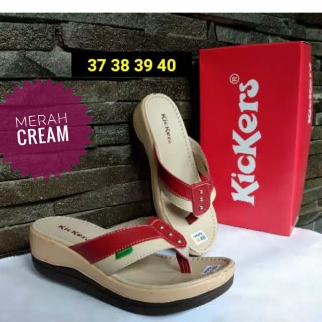 READY Sandal kickers wanita /Sandal jepit kickers wanita BERKUALITAS