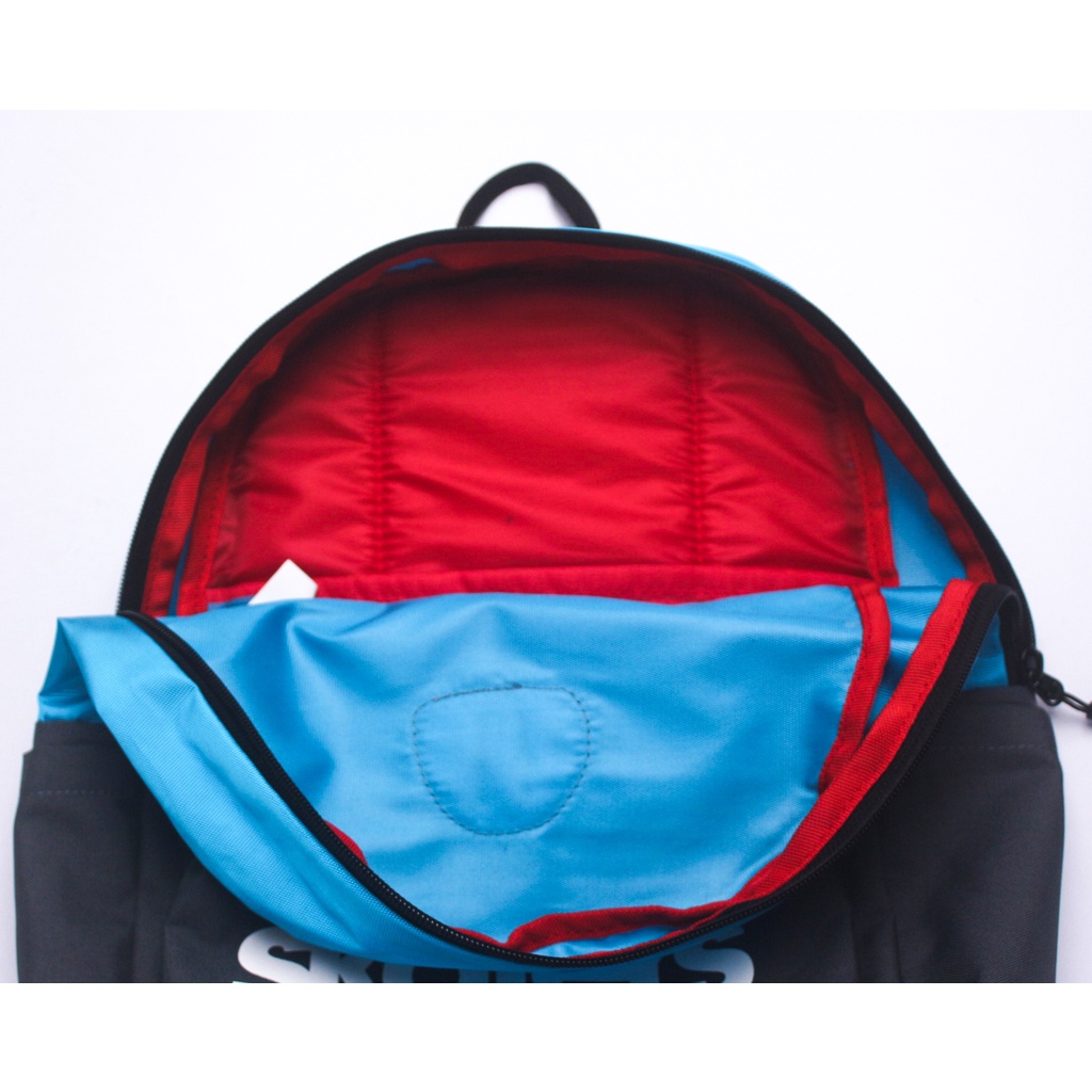 TAS RANSEL SKATERS VG069 BIRU PUTIH ABU