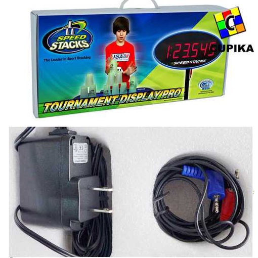 Rubik SPEEDSTACKS timer DISPLAY Competition Standart Layar besar HD