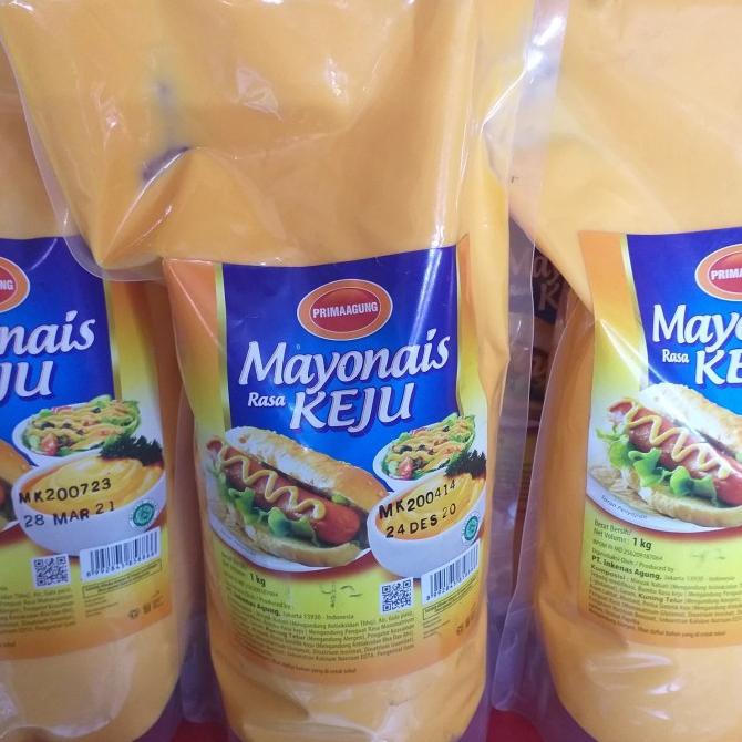 

[[COD]] PRIMA AGUNG MAYONAISE RASA KEJU 1kg EKSLUSIF Kode 1293