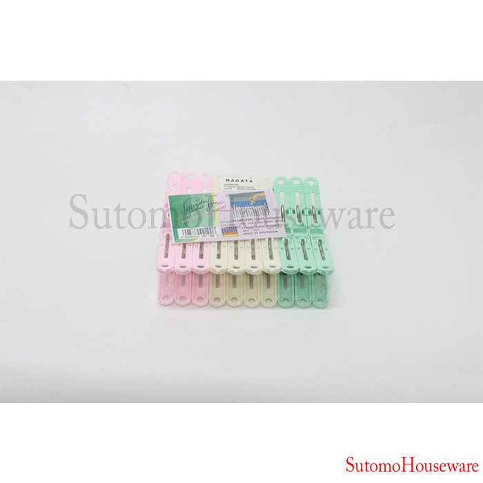 Jepitan Baju /penjepit jemuran pakaian besar Nagata NGT 021 Promo