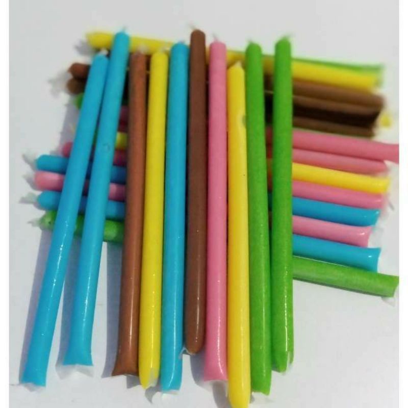 

150 pcs PLASTIK DOUBLE PENSIL/DOBEL PENSIL uk 2x35 cm