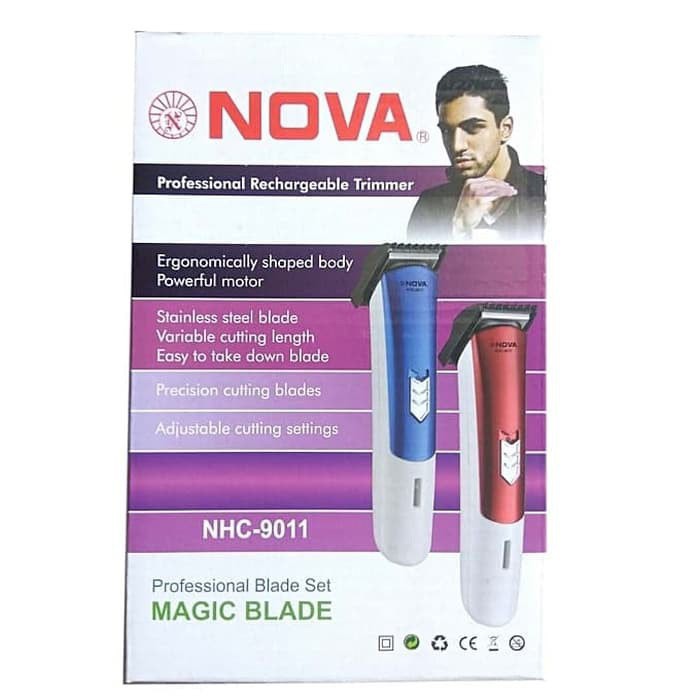 [IMPORT] -  CUKUR Nova Alat Cukur Rambut/Kumis/Jenggot Charger &amp; Portable 6138 Kode AL4