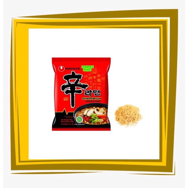 

Shin ramyun mie instan spicy mushroom