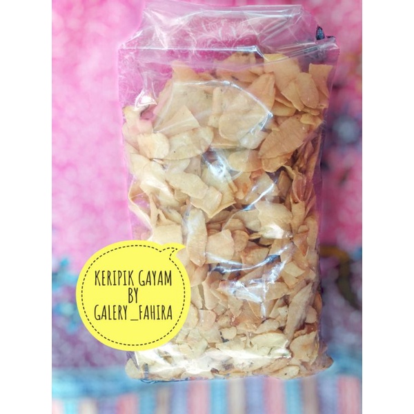 

KERIPIK GAYAM MURAH 200GR