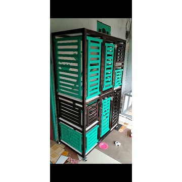 Rumah Kucing Full Aluminium (Type K)