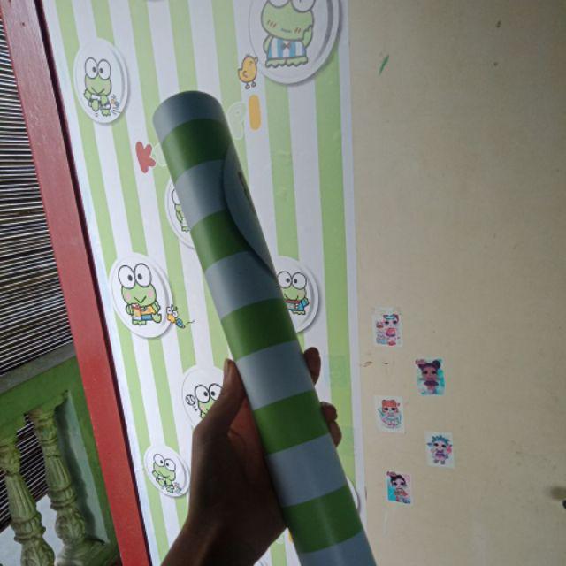 Wallpaper Dinding Sticker 45 Cm X 10 M Karakter Polkadot Shabby 3d Barca