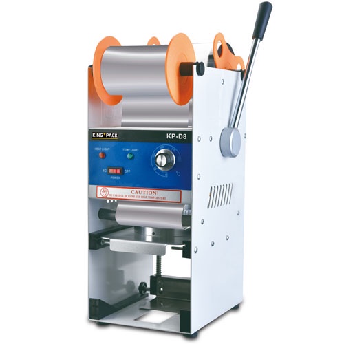 KC-D8 Manual Cup Sealer Machine/ Mesin Penyegel Minuman Manual - Merk King Pack Uk. 240x290x470mm, 3
