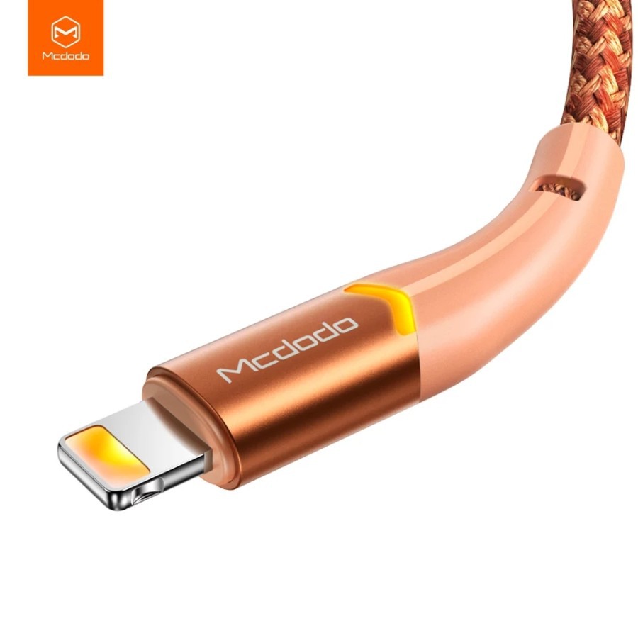 Mcdodo Kabel iPhone Lightning 2A Fast Charge USB with LED CA-784