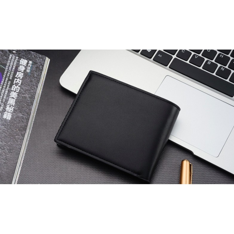 D622 Dompet Pria Lipat Dompet Kulit Men Fashion Letter Wallet