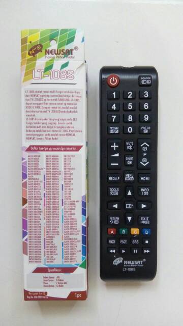 Remot remote tv samsung lcd led plasma multi universal ns