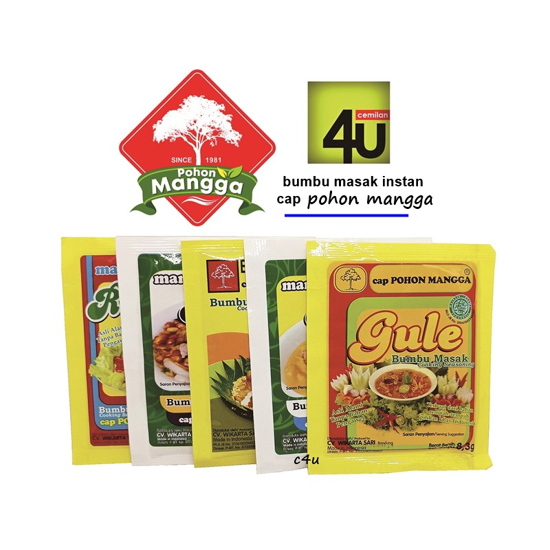 

Cap Pohon Mangga - Bumbu Masak Instan - 1 sachet