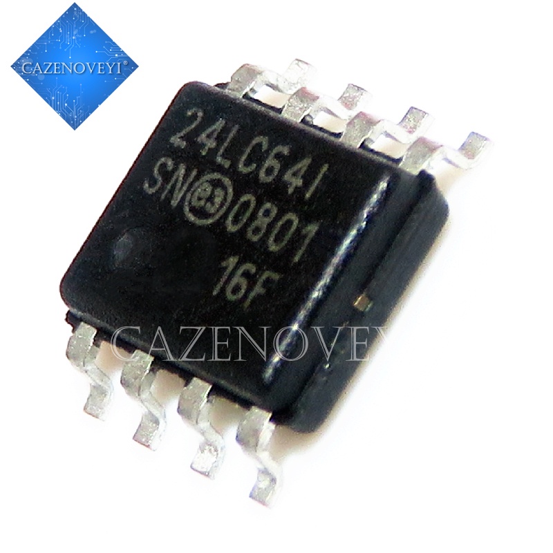 10pcs Ic 24lc64t-i / Sn Sop-8 24lc64t-i Sn Sop8 24lc64i 24lc641