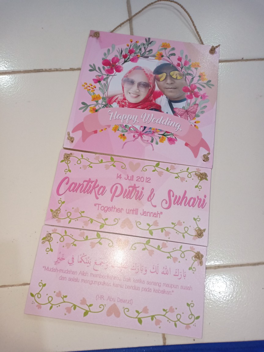 Wp Project Wall Decor Pajangan Dinding Hiasan Dinding Shabby Chic Kado Ultah Pernikahan