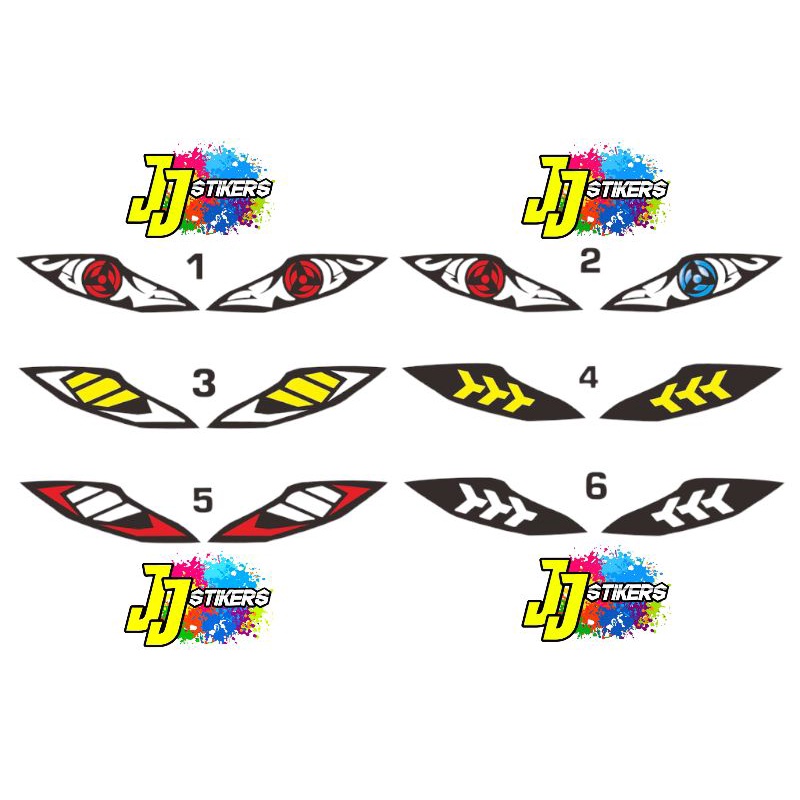 Sticker stiker lampu alis / sein beat deluxe 2020 sampai 2022