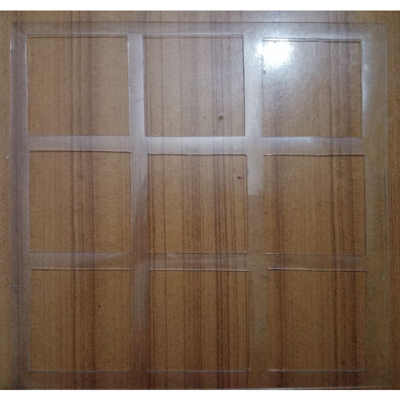 paling murah cetakan almond crispy 9 kotak ukuran 8 cm  tebal 2 mm