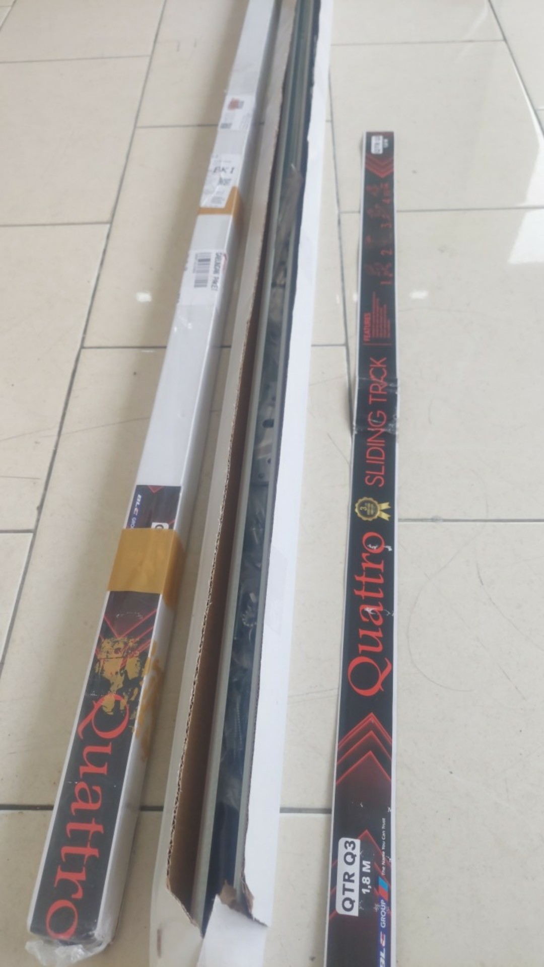 Rel Pintu Geser / Pintu Sliding / Pintu Dorong Ukuran A3 / J3