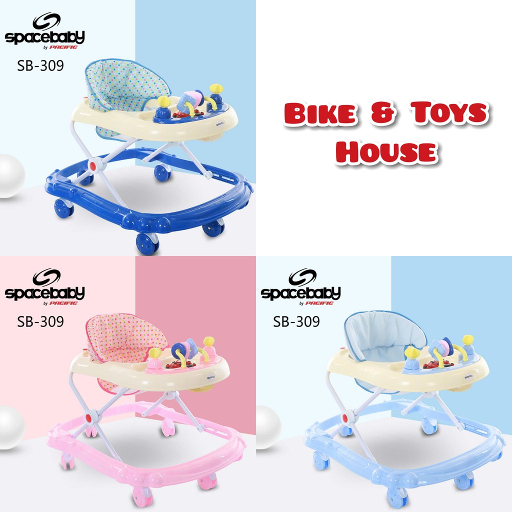 Baby Walker Space Baby Pacific Original Sb 302 306 309 Original Shopee Indonesia